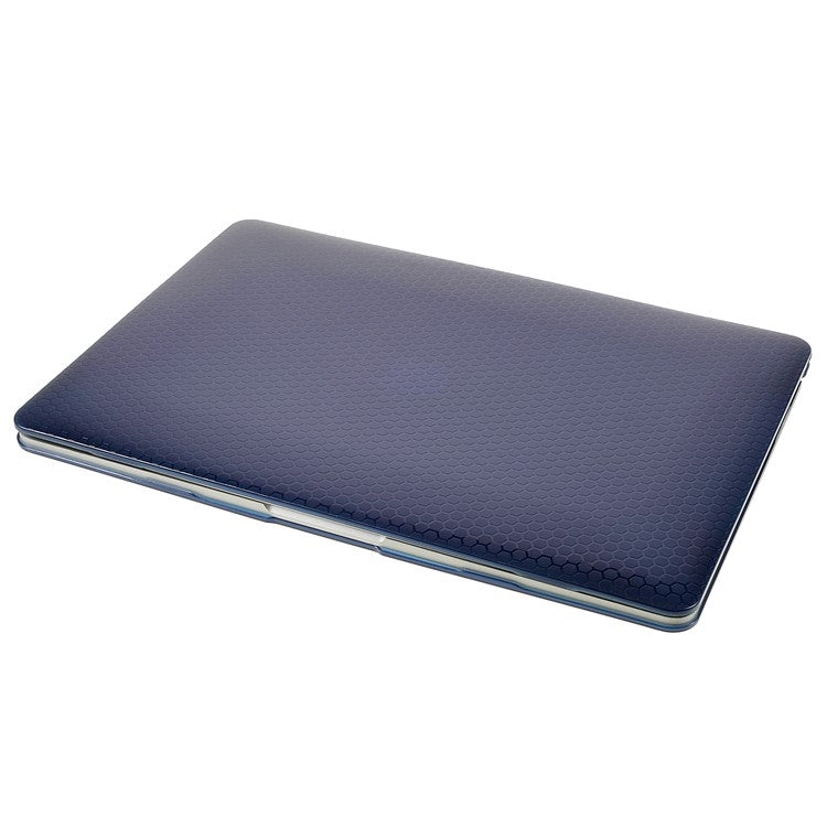 PRAGUS For Ultra-thin Honeycomb Texture Laptop Case Hard PC Notebook Shell Cover for MacBook Pro 13-inch A1708/A1706/A1989/A2159/A2251/A2289/A2338 - Blue