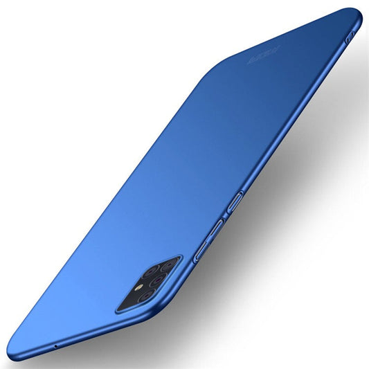 MOFI Shield Matte Plastic Back Protector Shell for Samsung Galaxy A51/M40S - Blue
