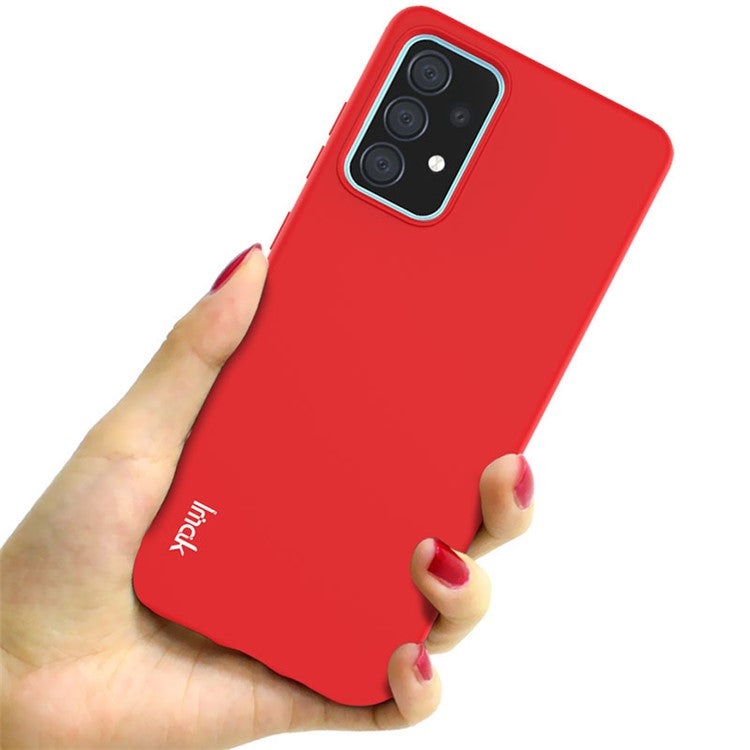 IMAK UC-2 Series Skin-feel Soft TPU Phone Protective Case for Samsung Galaxy A52 4G/5G / A52s 5G - Red