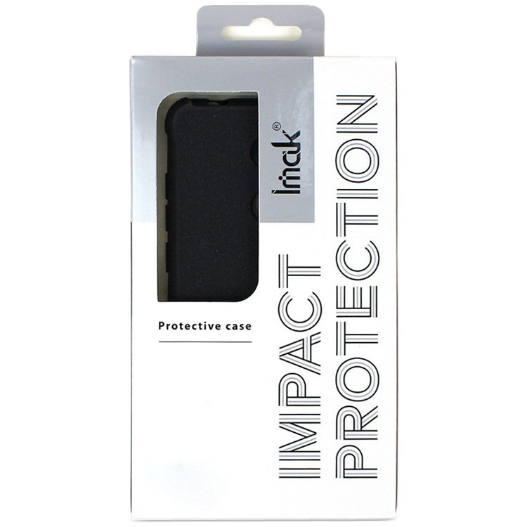 IMAK Shock-Absorbed Soft TPU Protection Case with Screen Protector Film for Samsung Galaxy A42 5G - Transparent