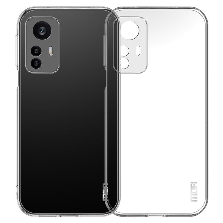 MOFI For Xiaomi Redmi Note 12S 4G Drop-proof Transparent Smartphone Case Soft TPU Phone Cover