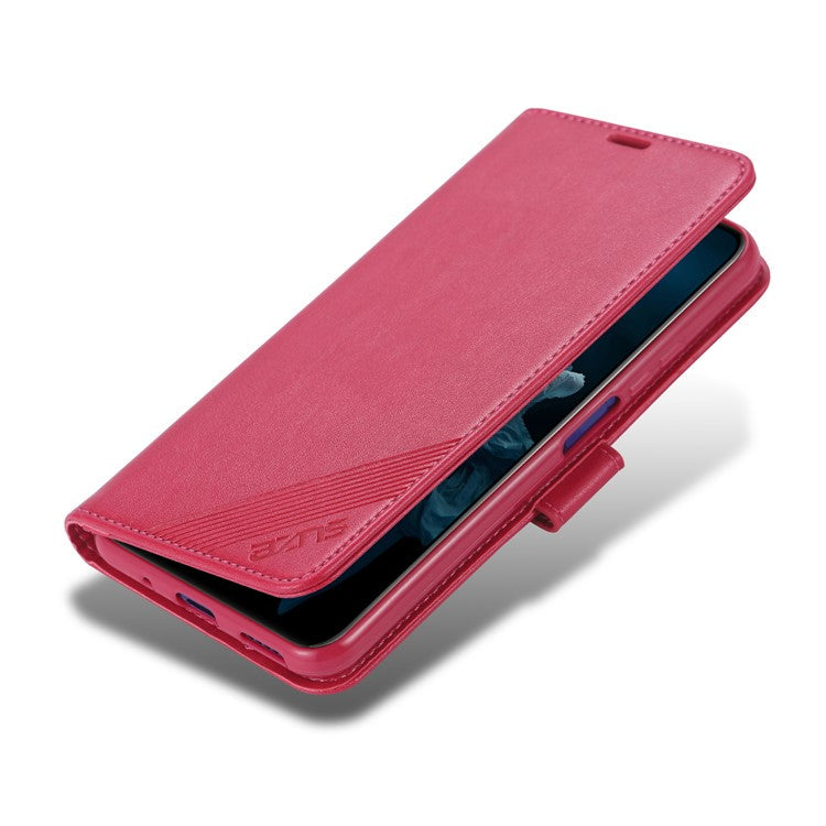 AZNS Leather Wallet Phone Case for Huawei Honor 20 Pro - Rose