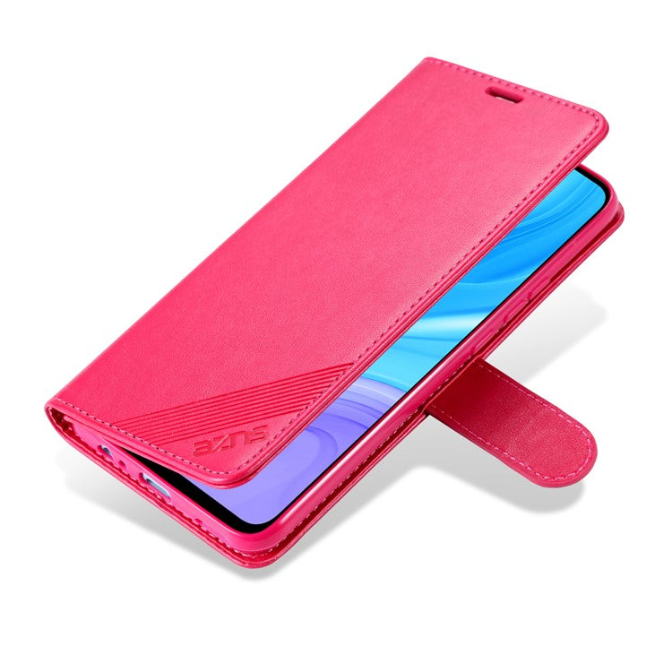 AZNS PU Leather Wallet Case for Huawei Honor 9X (Global)/ P Smart Z/Y9 Prime 2019 - Rose