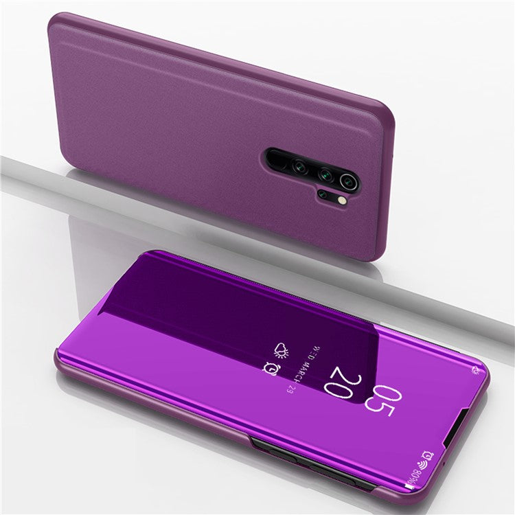 For Xiaomi Redmi Note 13 Pro 5G / Poco X6 5G Case Calf Texture PU Leather Phone Stand Cover - Red