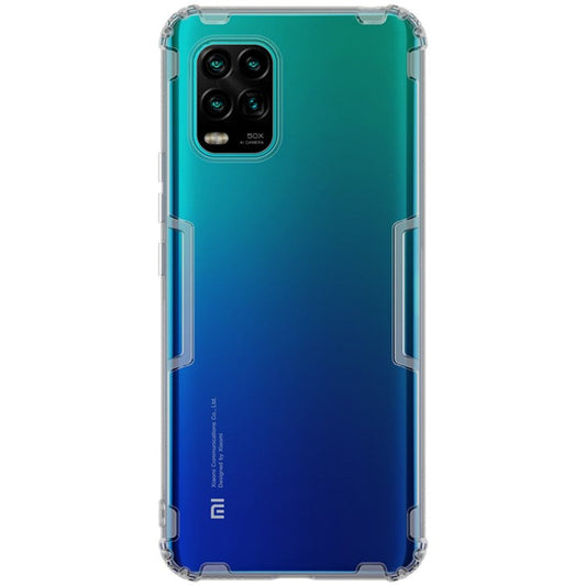 NILLKIN Nature Shockproof TPU Clear Phone Shell for Xiaomi Mi 10 Lite 5G/Mi 10 Youth 5G - Grey