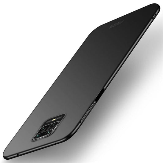 MOFI Shield Frosted PC Mobile Phone Case for Xiaomi Redmi Note 9 Pro/	Note 9 Pro Max/Note 9S - Black