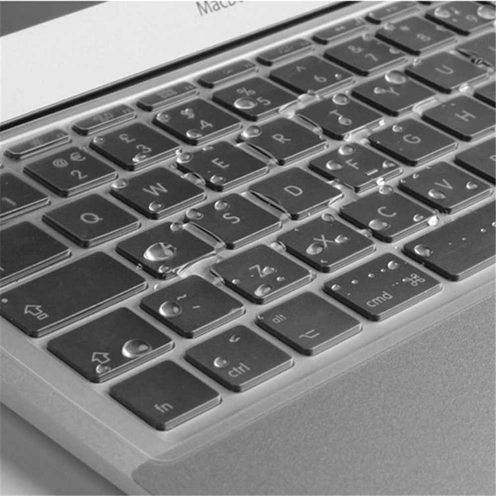 Transparent Soft TPU Keyboard Protector for MacBook Pro/MacBook/MacBook Air 11.6 inches (US Version)
