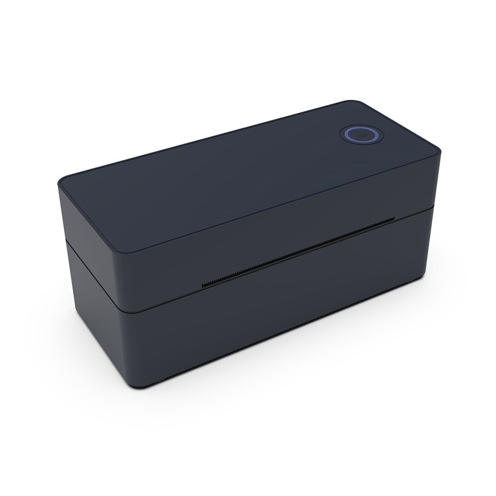110mm-Thermal-Label-Printer-USB-Interface-Direct-Thermal-Printing-Portable-Shipping-Bill-Printer-Black-/-EU-Plug