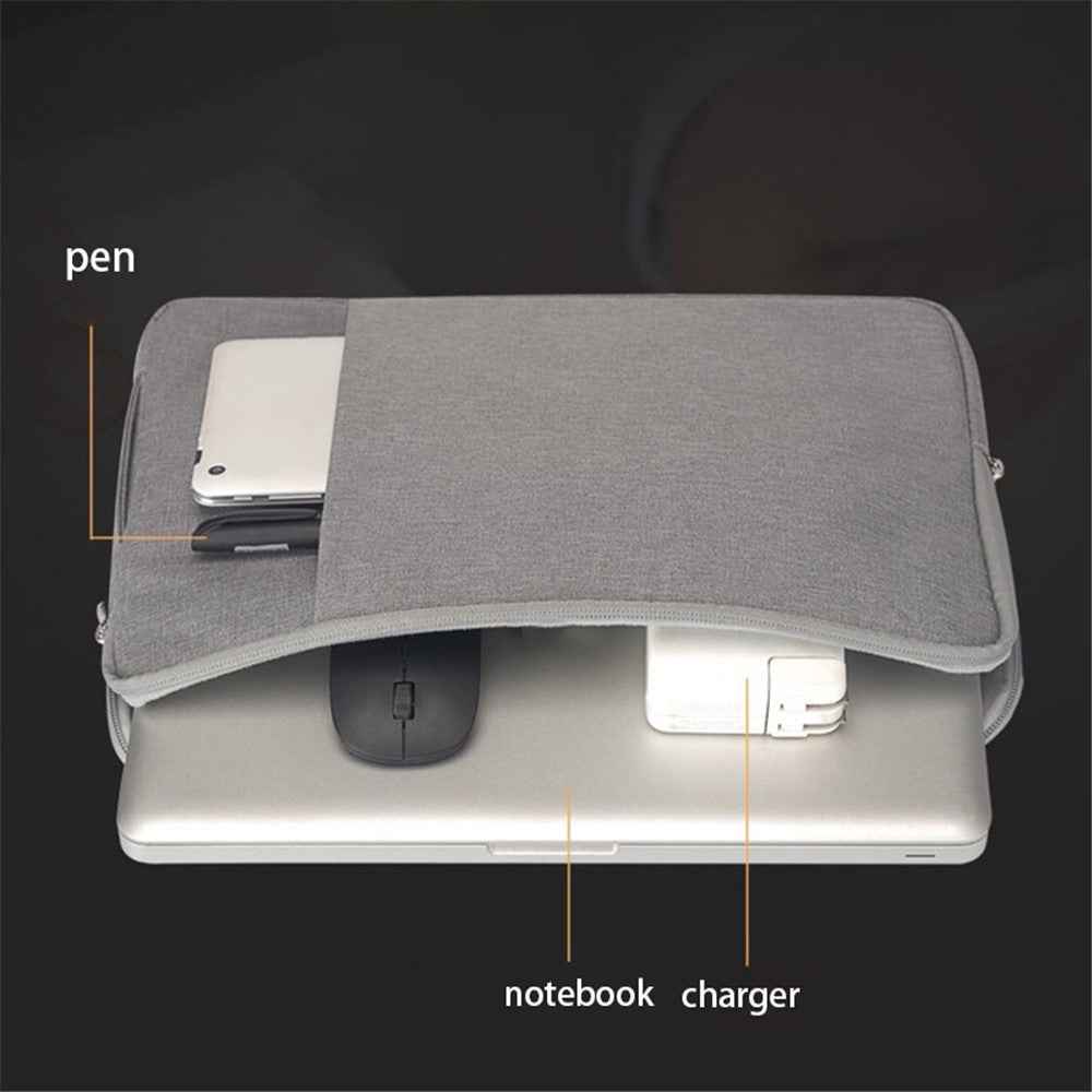 12.5 Inch Water-Repellent Nylon Laptop Bag Sleeve Notebook Computer Storage Handbag Tote - Purple