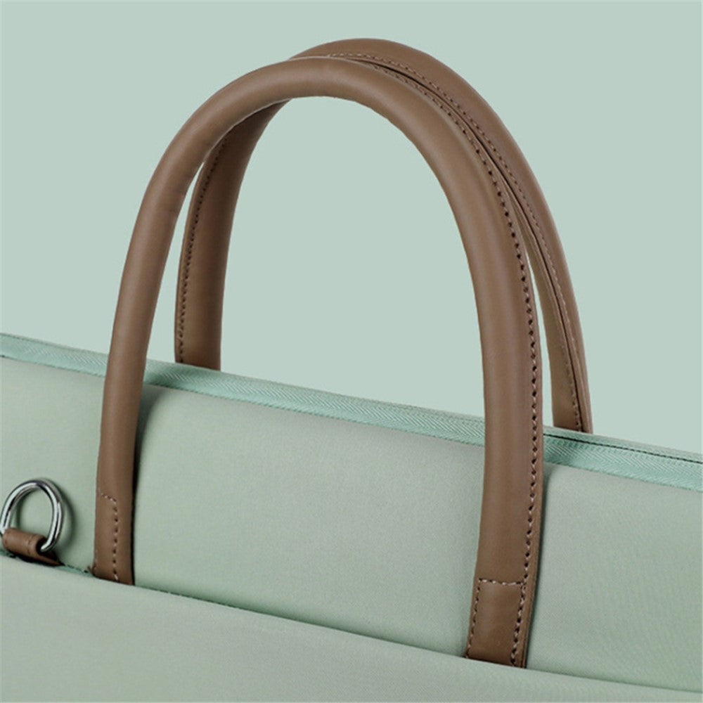 13-13.3-Inch-Laptop-Bag-Waterproof-Notebook-Computer-Handbag-with-Shoulder-Strap-Beige