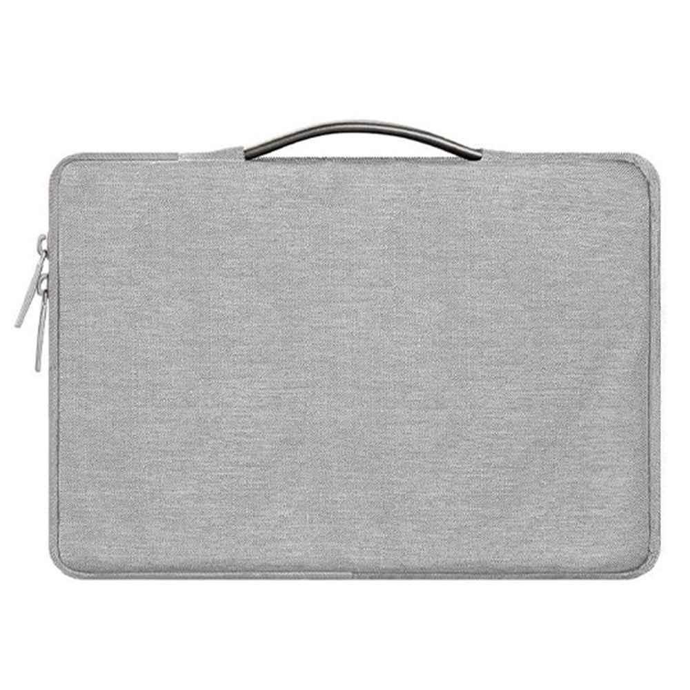 13.3 inch Notebook Laptop Sleeve Case Oxford Cloth Soft Fluffy Lining Cover Carrying Bag - Green