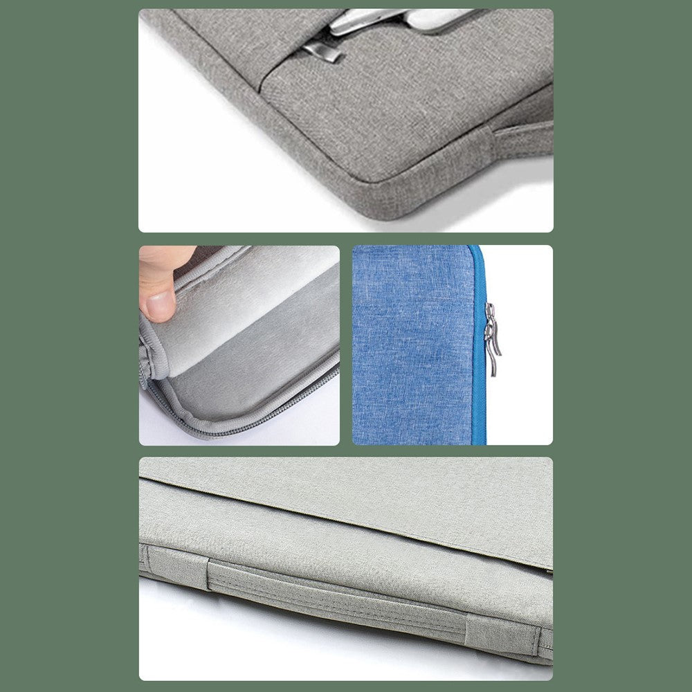 13.3-inch-Notebook-Laptop-Sleeve-Case-Oxford-Cloth-Soft-Fluffy-Lining-Cover-Carrying-Bag-Green