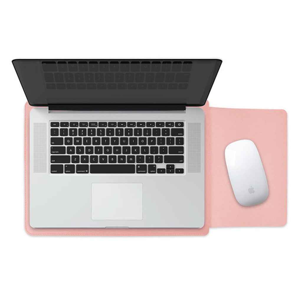 14-inch Laptop Sleeve, PU Leather Shockproof Carrying Pouch - Sky Blue