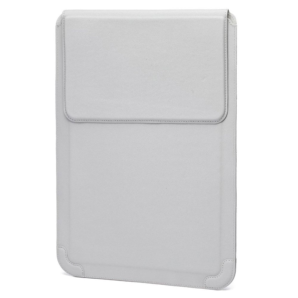 15-16-inch-Laptop-Sleeve-Case-PU-Leather-Ultra-Thin-Carrying-Bag-with-Folding-Stand-Grey