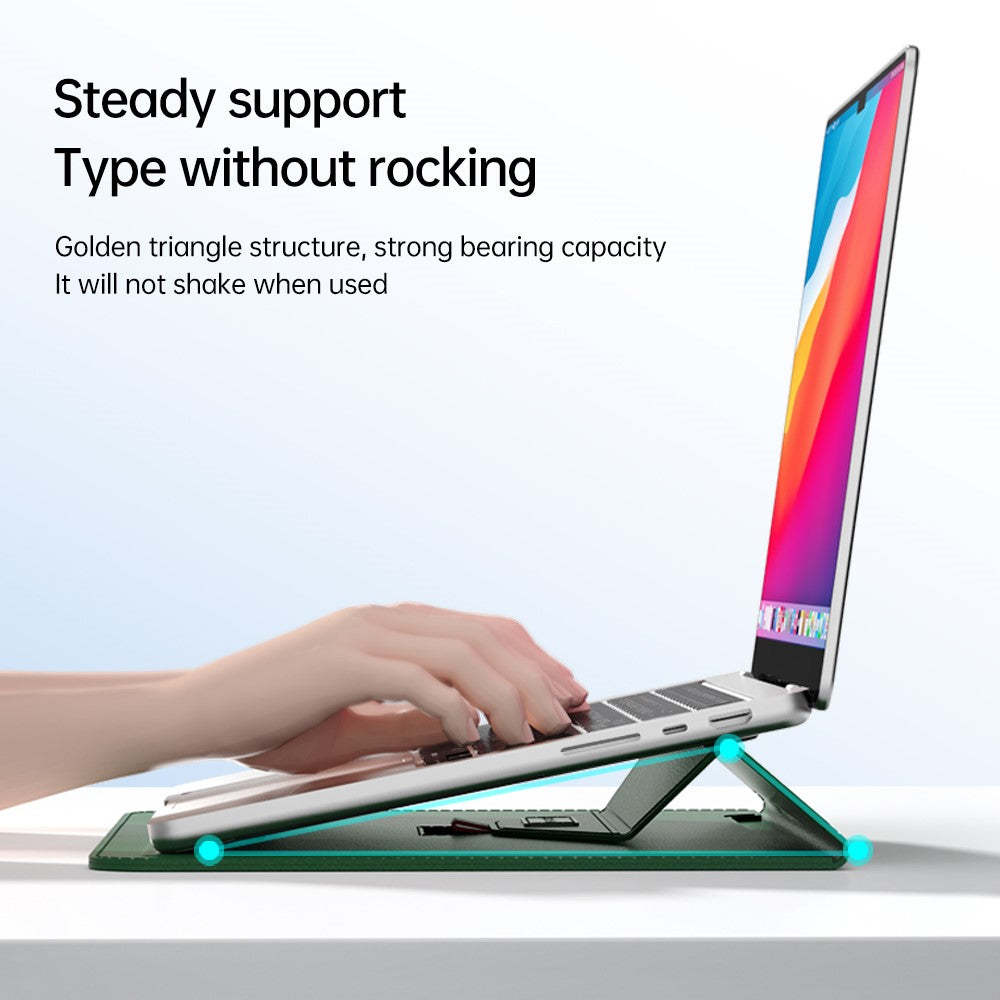 15-Inch-Laptop-Sleeve-Case-with-Stand-Feature-PU-Leather-Storage-Bag-Slim-Envelope-Blackish-Green