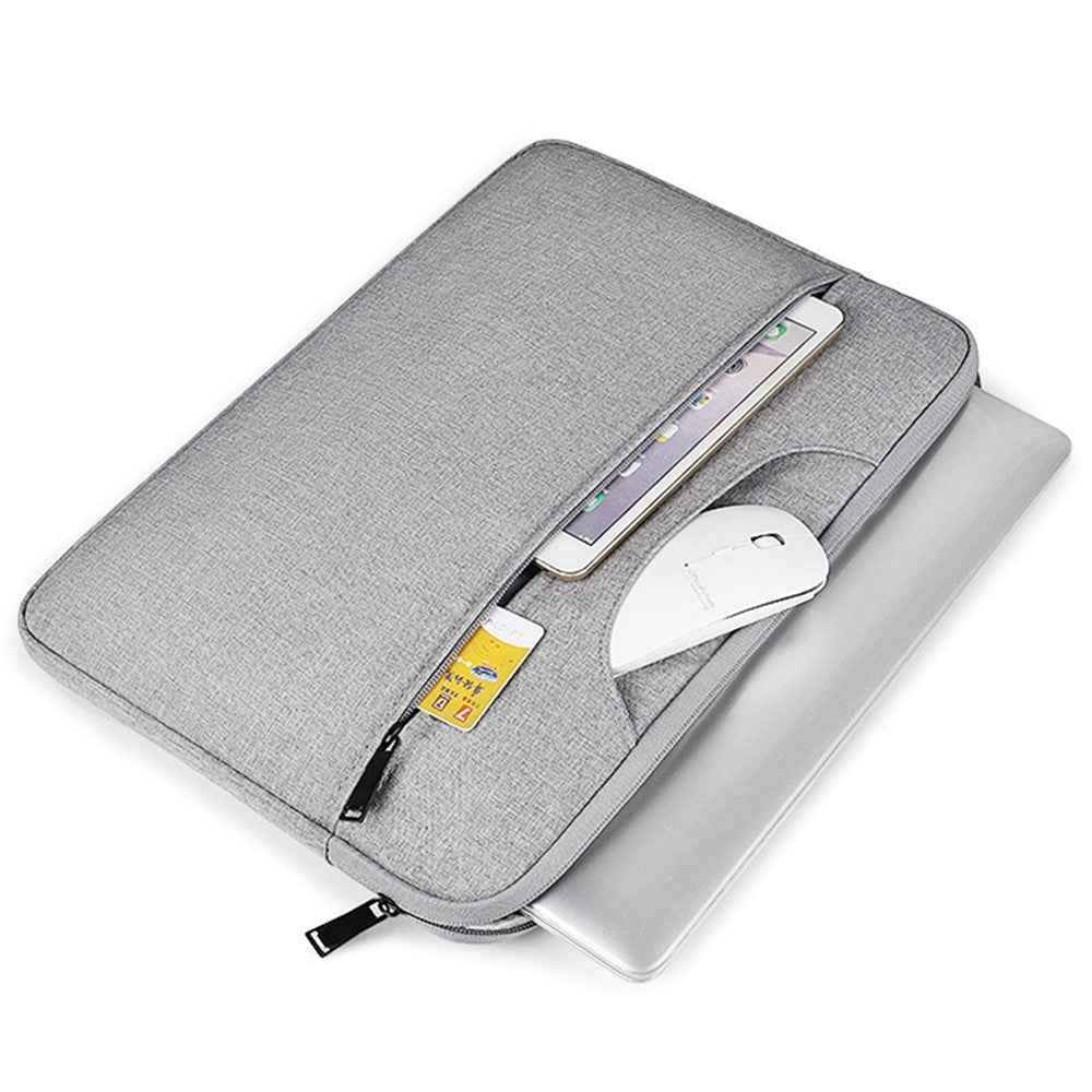 15.6-inch Laptop Waterproof Handbag Scratch Proof Notebook Carrying Bag - Navy Blue
