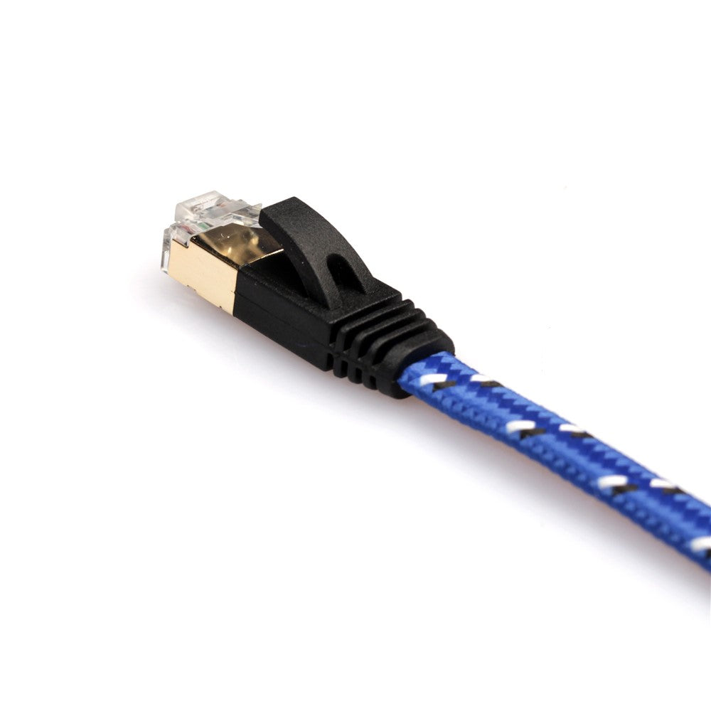 1M-Woven-Pattern-CAT-7-10-Gigabit-Ethernet-Flat-Patch-Cable
