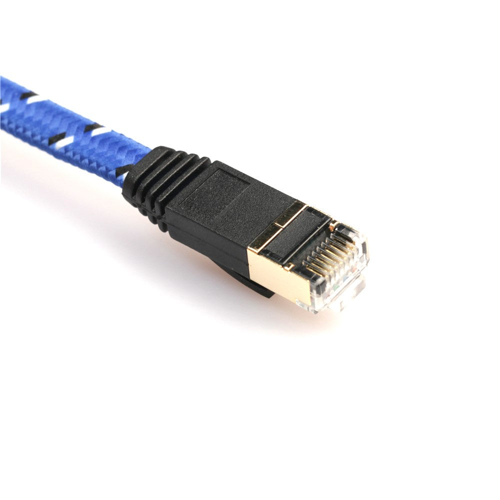 1M-Woven-Pattern-CAT-7-10-Gigabit-Ethernet-Flat-Patch-Cable