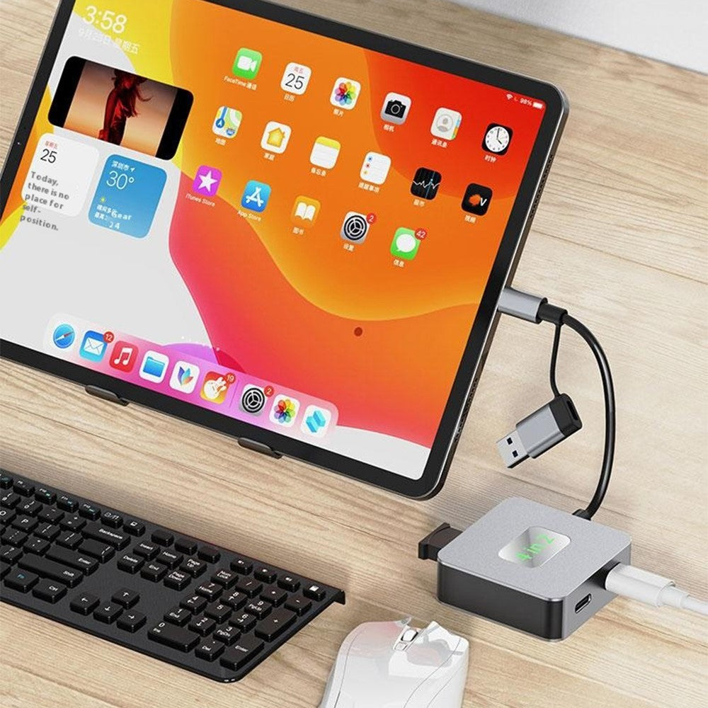 2320A-Type-C-/-USB-4-in-1-USB-Hub-2xTypc-C3.2-+-2xUSB3.2-10Gbps-Data-Transfer-Adapter