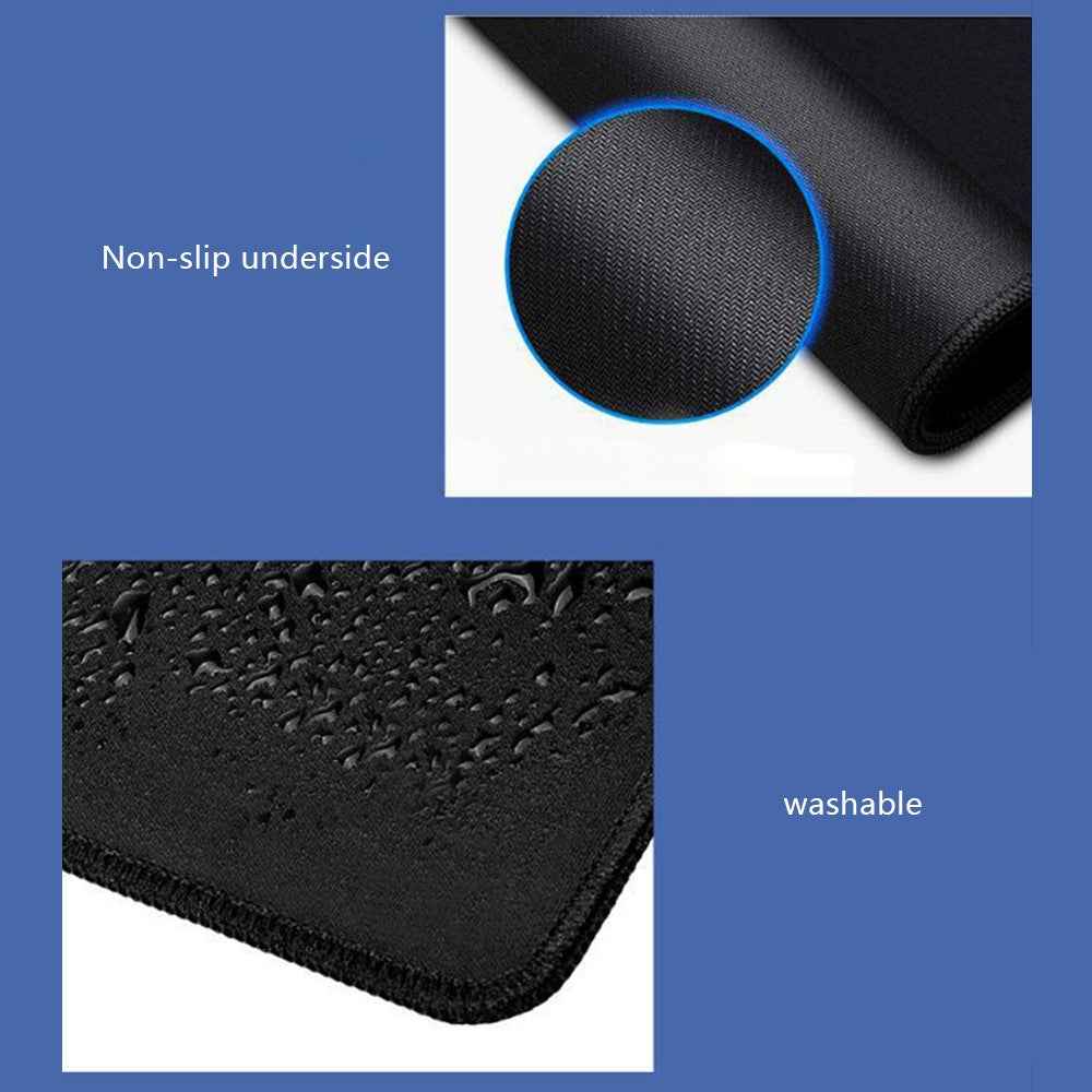 300x700x2mm Large Mouse Pad Honeycomb Pattern Anti-skid Rubber Desktop Mat - Style 18