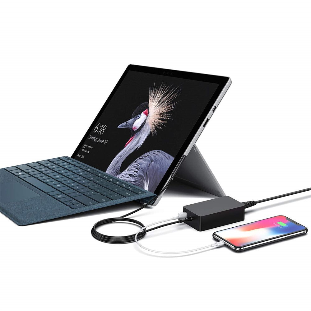 44W-15V-2.58A-Power-Adapter-Charger-with-USB-Charging-Port-for-Microsoft-Surface-Pro-6/5/4/3-etc.-US-Plug