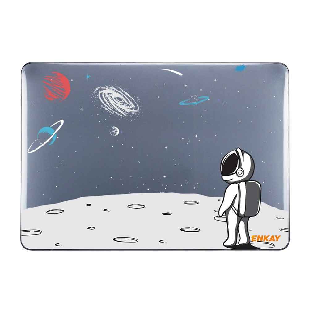 for MacBook Pro 13-inch (2016-2017) A1706 A1708/ (2018-2019) A1989/ (2019) A2159 Space Elements Patterns Hard PC Crystal Based Sheer Laptop Protective Case - Backpack