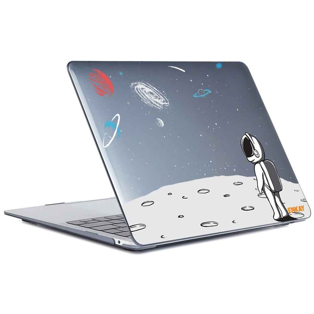 for MacBook Pro 13-inch (2016-2017) A1706 A1708/ (2018-2019) A1989/ (2019) A2159 Space Elements Patterns Hard PC Crystal Based Sheer Laptop Protective Case - Backpack