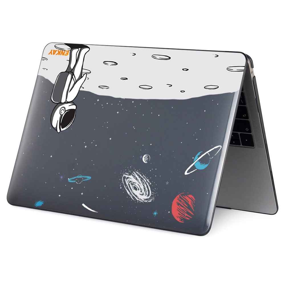 for MacBook Pro 13-inch (2016-2017) A1706 A1708/ (2018-2019) A1989/ (2019) A2159 Space Elements Patterns Hard PC Crystal Based Sheer Laptop Protective Case - Backpack