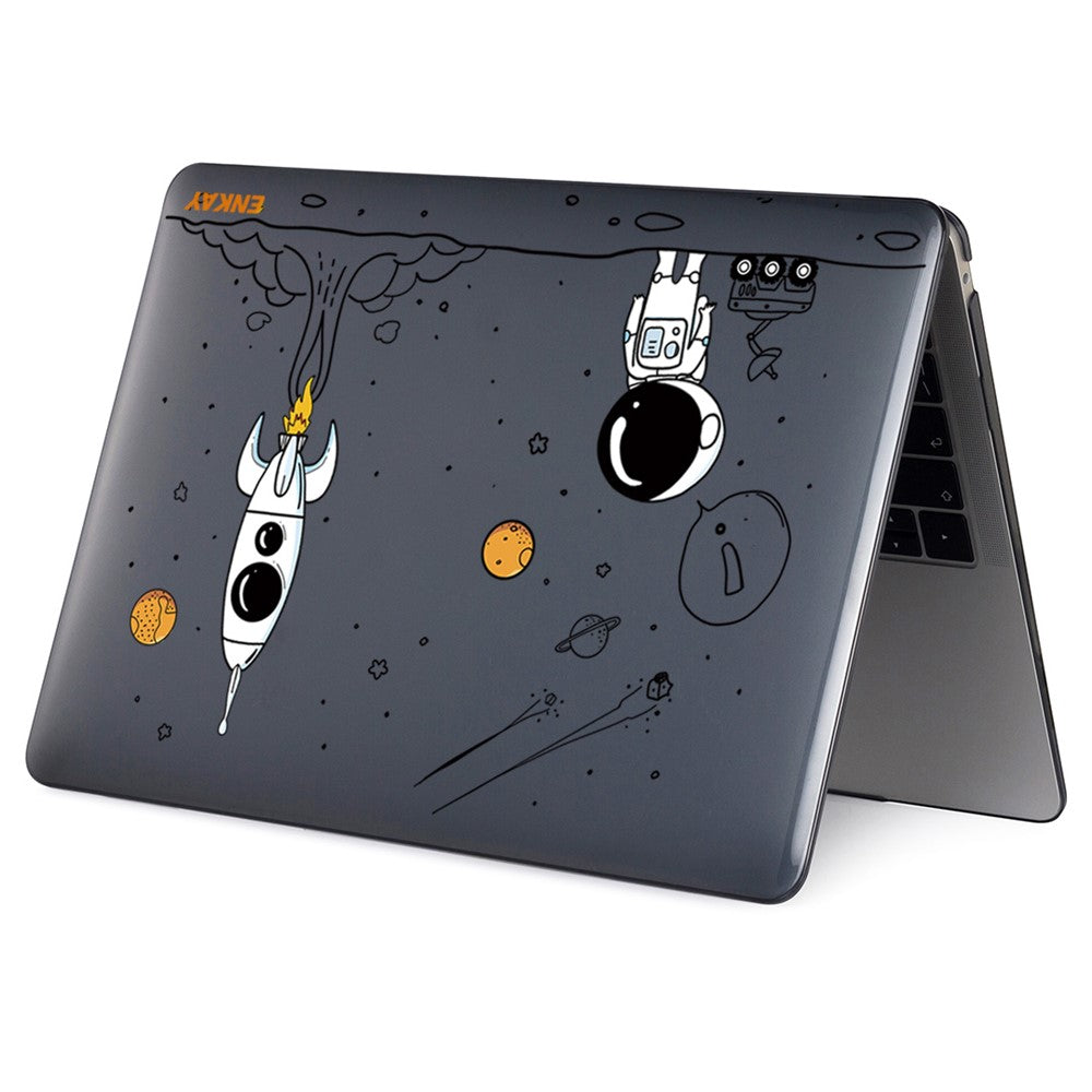 For-MacBook-Pro-13-inch-(2016)-A1706-/-(2018)-A1989-/-(2019)-A2159-(US-Version)-Astronaut-Pattern-Shockproof-Laptop-Case-with-TPU-Keyboard-Cover-+-Dust-Proof-Plugs-Astronaut-No.1