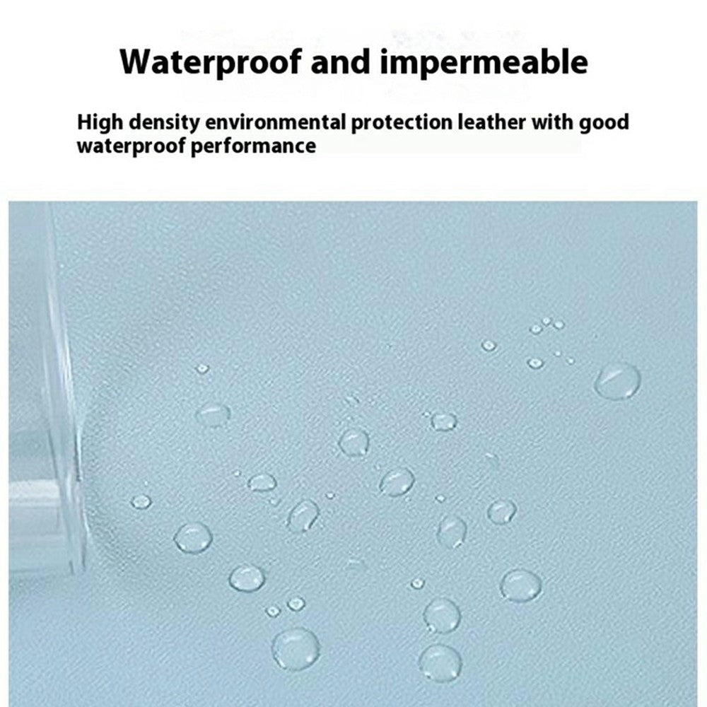 634-Dual-Sided-Leather-Desk-Pad-26-x-21cm-Mouse-Mat-Non-Slip-Waterproof-for-Office-/-Home-Mint-Green