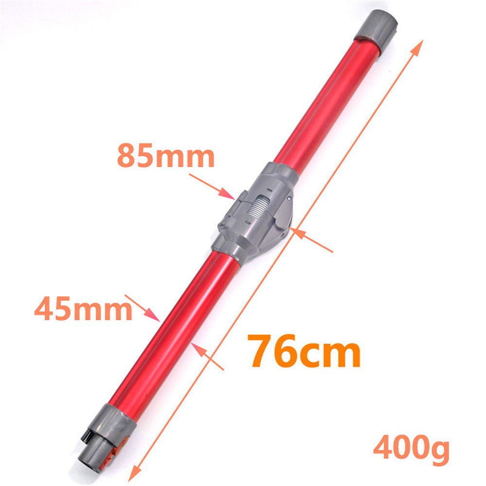 For Dyson V7 / V8 / V10 / V11 Vacuum Cleaner Foldable Extension Tube Aluminum Extension Pipe - Blue
