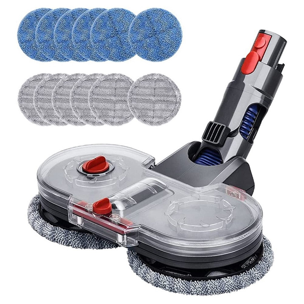 Mop Head Attachment for Dyson V15 / V11 / V10 / V8 / V7 Vacuum Cleaner with 12PCs Mop Pads and 1PC Water Tank