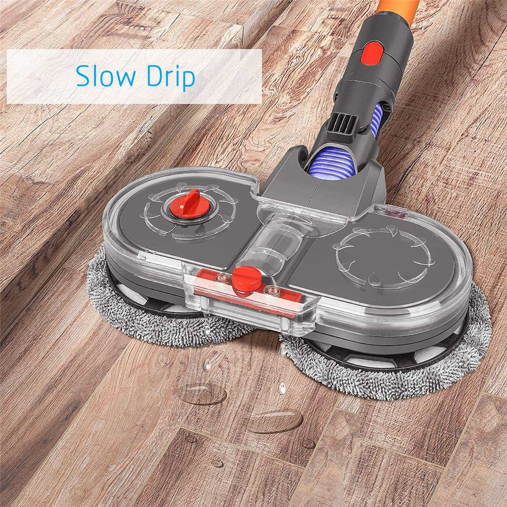 Mop Head Attachment for Dyson V15 / V11 / V10 / V8 / V7 Vacuum Cleaner with 12PCs Mop Pads and 1PC Water Tank