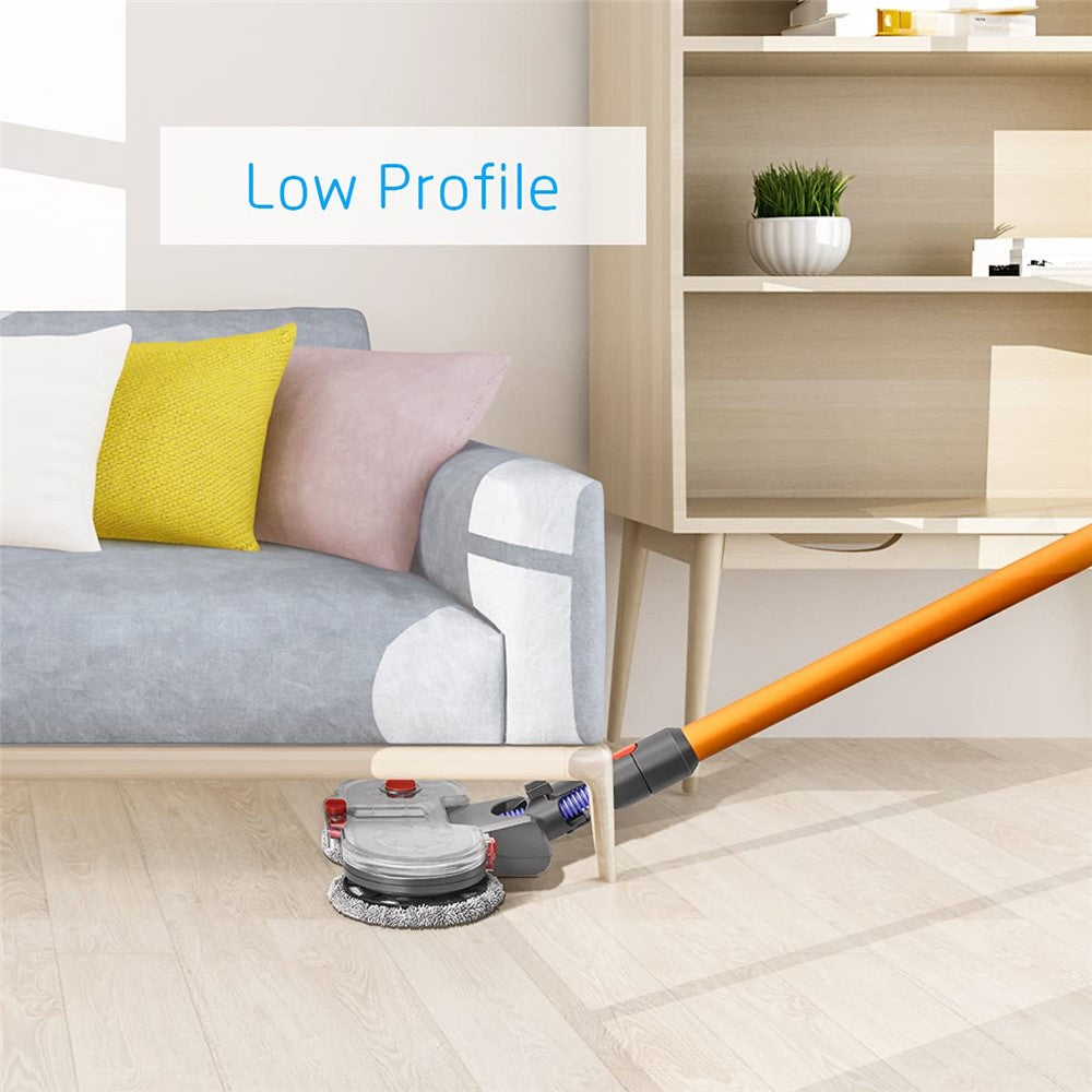 Mop Head Attachment for Dyson V15 / V11 / V10 / V8 / V7 Vacuum Cleaner with 12PCs Mop Pads and 1PC Water Tank
