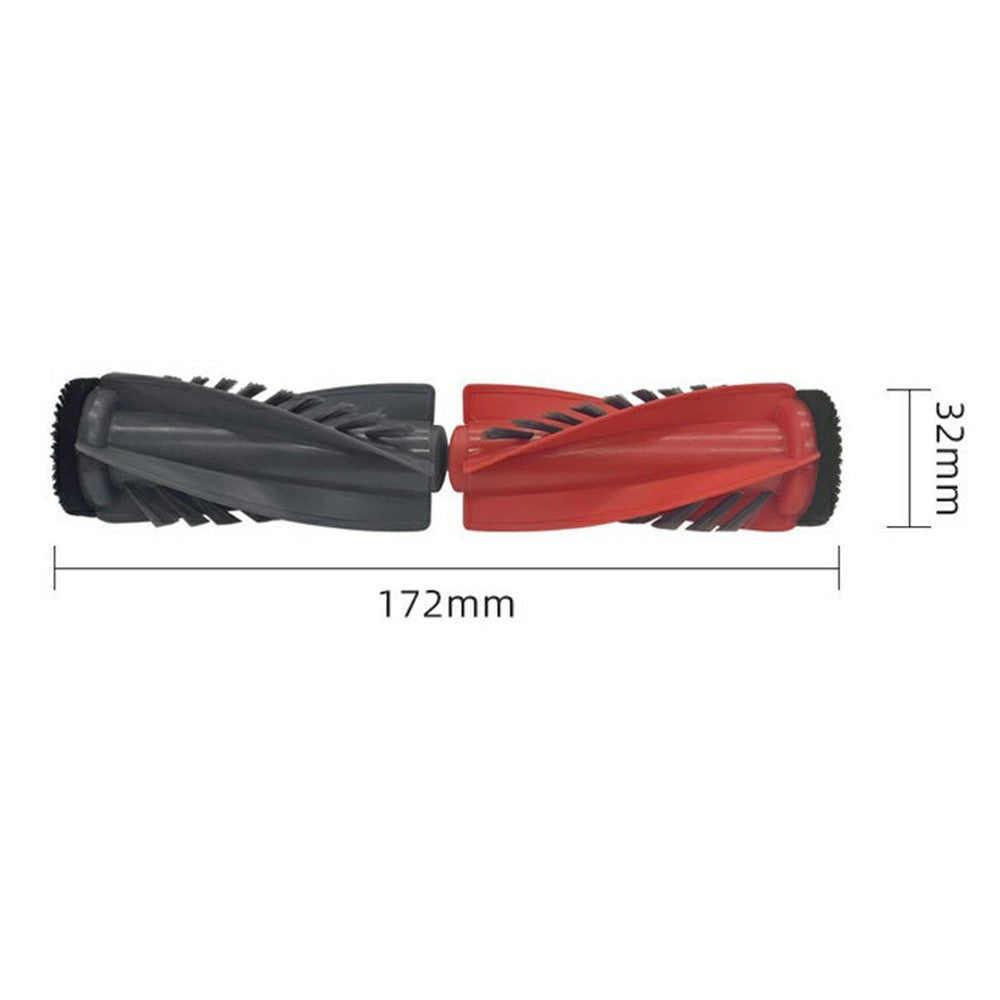 1 Pair for Roborock P20 Pro / G30 / G20S Ultra / Qrevo Curv / Qrevo Edge Main Brush Sweeping Robot Roller Brush