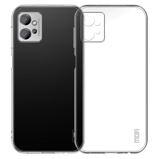 MOFI For Motorola Moto G32 4G Transparent Phone Case Well-protected Drop-proof Soft TPU Mobile Phone Back Cover