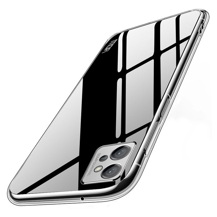 MOFI For Motorola Moto G32 4G Transparent Phone Case Well-protected Drop-proof Soft TPU Mobile Phone Back Cover