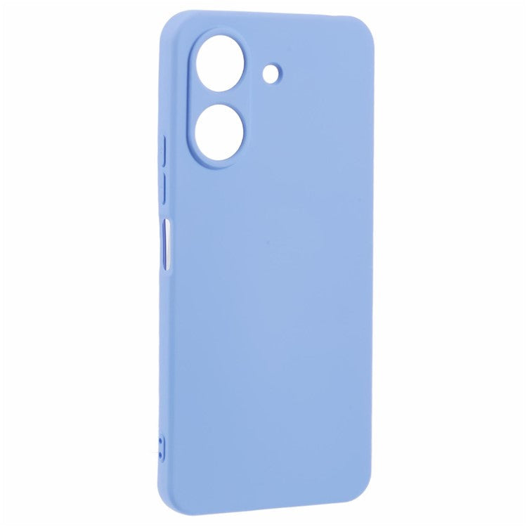 For Xiaomi Redmi 13C 4G / Poco C65 4G Case 2.0mm TPU Phone Cover Arc Edge - Purple
