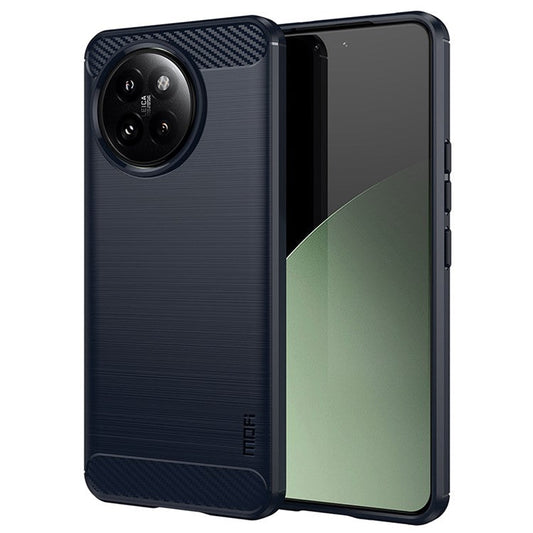 MOFI JK TPU Series-1 For Xiaomi Civi 4 Pro 5G / 14 Civi 5G Case Brushed TPU Phone Cover - Blue