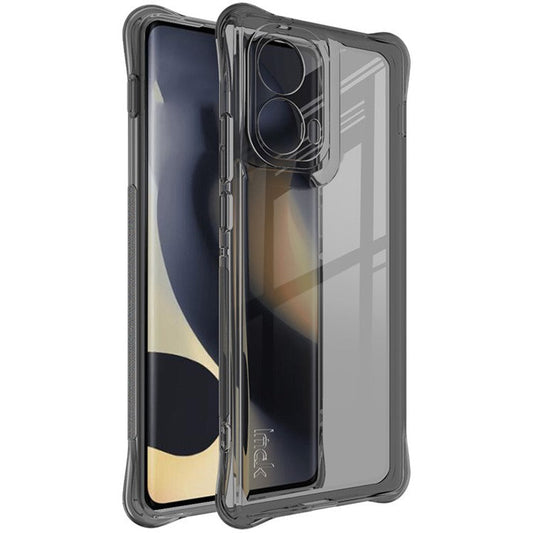 IMAK For Motorola Edge (2024) 5G Case Airbag Protection Anti-drop TPU Phone Cover - Transparent Black