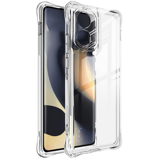 IMAK For Motorola Edge (2024) 5G Case Airbag Protection Anti-drop TPU Phone Cover - Transparent