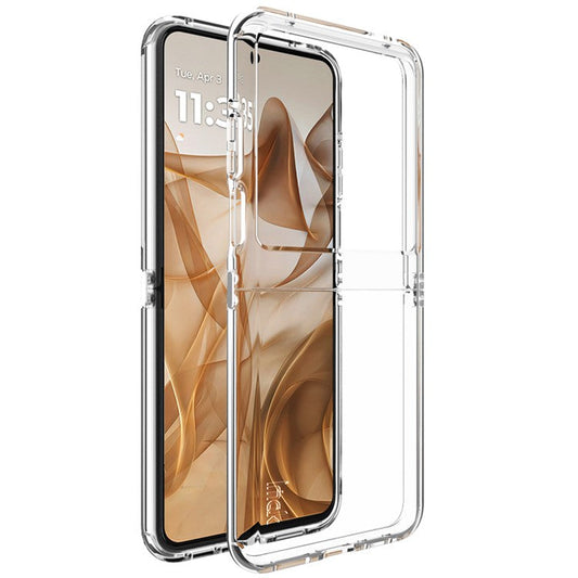 IMAK UX-6 Series for Motorola Razr 50 5G / Razr 2024 5G TPU Case Airbags Corners Clear Phone Cover