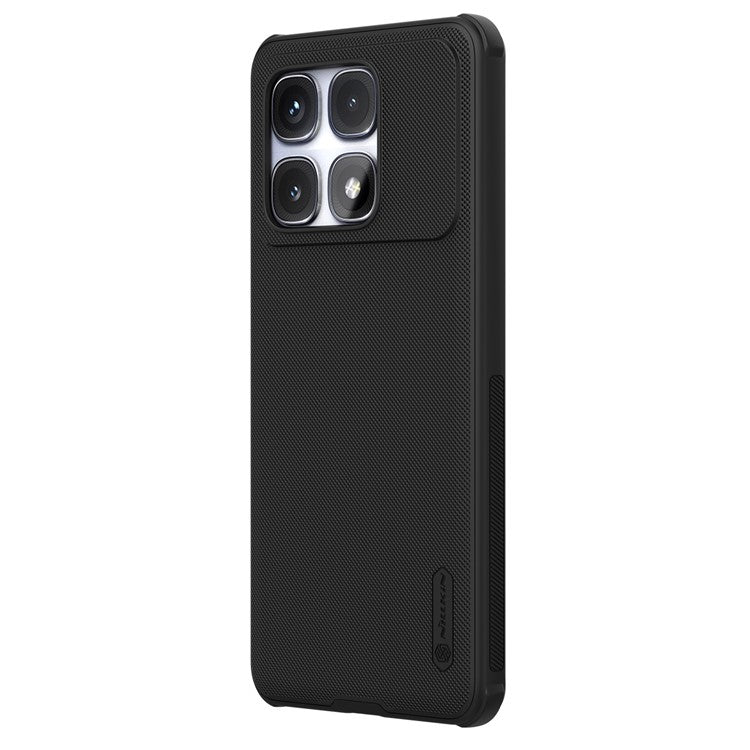 NILLKIN Super Frosted Shield Pro For Xiaomi Redmi K70 Ultra Case Matte PC+TPU Phone Cover - Black
