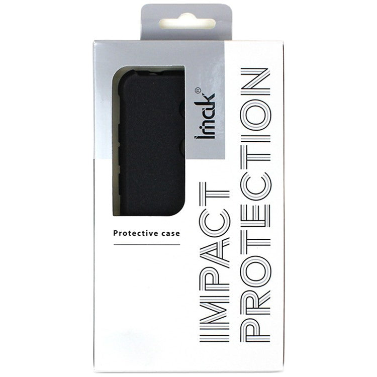IMAK For Motorola Moto G55 5G Case TPU Phone Cover Airbag Shockproof Protection - Black