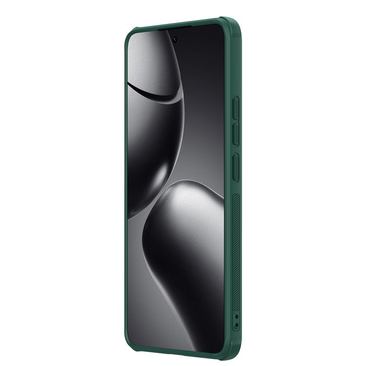 NILLKIN Frosted Shield Pro For Xiaomi 14T Pro Case Matte PC+TPU Phone Cover - Green