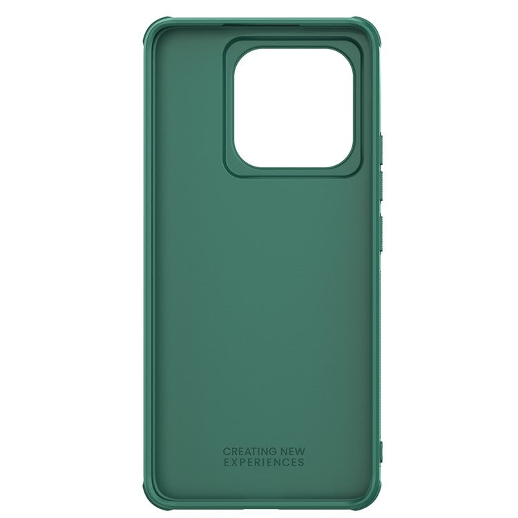 NILLKIN Frosted Shield Pro For Xiaomi 14T Pro Case Matte PC+TPU Phone Cover - Green