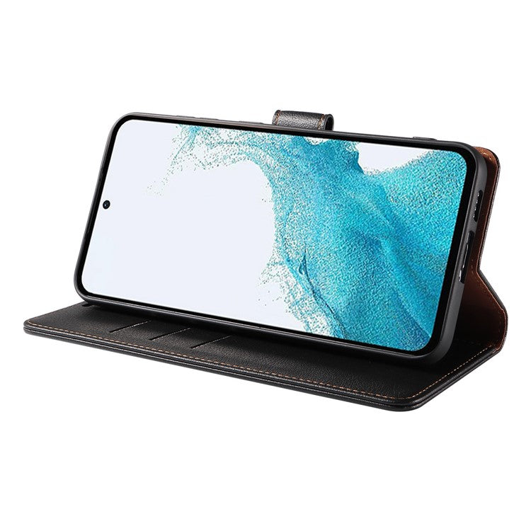 For Samsung Galaxy A16 5G  /  4G Case Magnetic RFID Blocking Leather Phone Wallet Cover - Pink