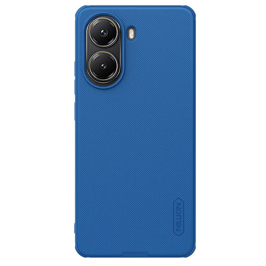 NILLKIN Frosted Shield Pro For Xiaomi Poco X7 Pro 5G Case Matte PC + TPU Phone Cover - Blue