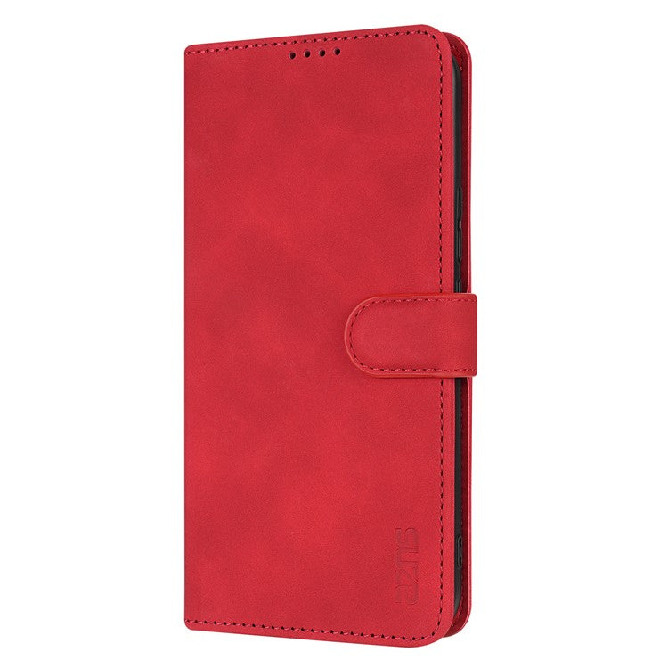 AZNS For Huawei Enjoy 70X Case PU Leather Wallet Phone Cover - Red