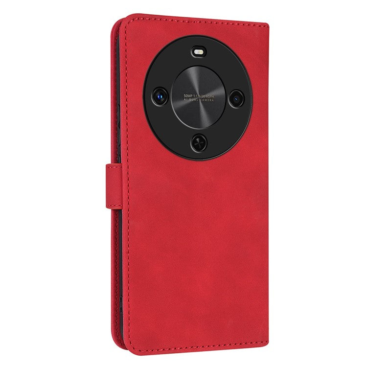 AZNS For Huawei Enjoy 70X Case PU Leather Wallet Phone Cover - Red